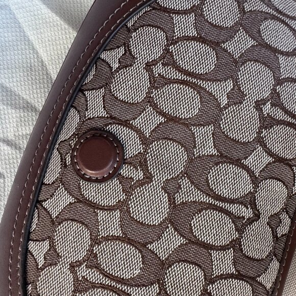 Coach Soho Brown Monogram Handbag - Picture 9 of 15